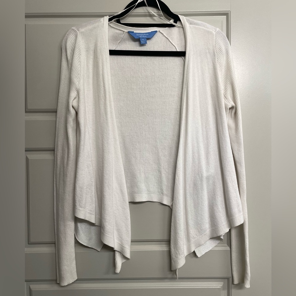 White Vera Wang Cardigan🤍🤍
